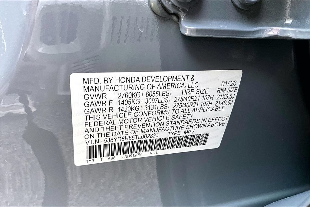 New 2026 Acura MDX Type S w/ Advance Package AWD/4WD image 22
