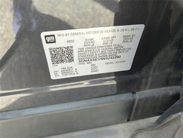 Certified 2022 Chevrolet Equinox LS image 33