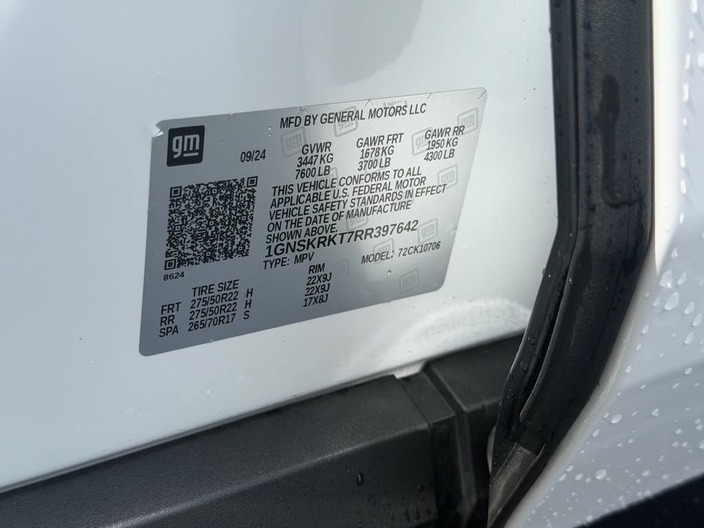 Certified 2024 Chevrolet Tahoe RST w/ Luxury Package AWD/4WD image 24