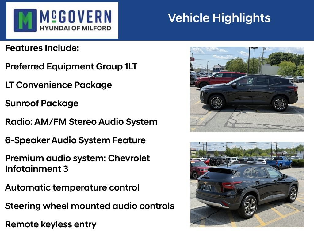 Used 2026 Chevrolet Trax LT w/ Sunroof Package FWD image 4