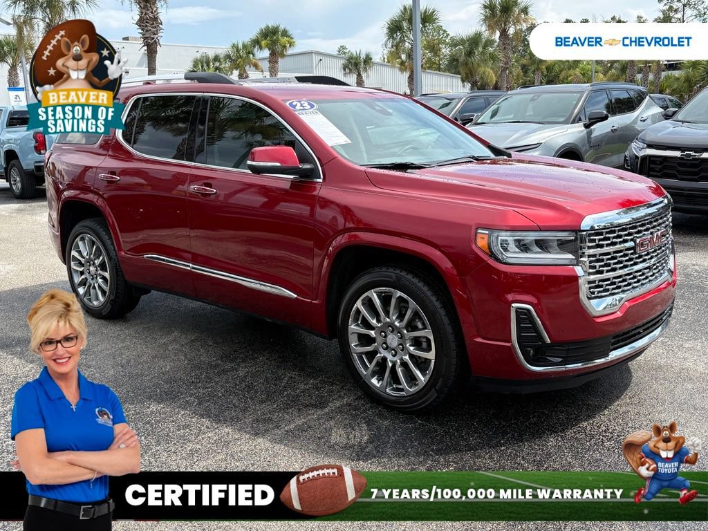 Used 2023 GMC Acadia Denali w/ Denali Technology Package FWD image 9