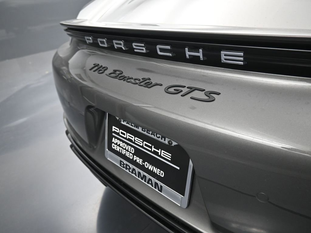 Certified 2025 Porsche 718 Boxster GTS w/ Premium Package image 25