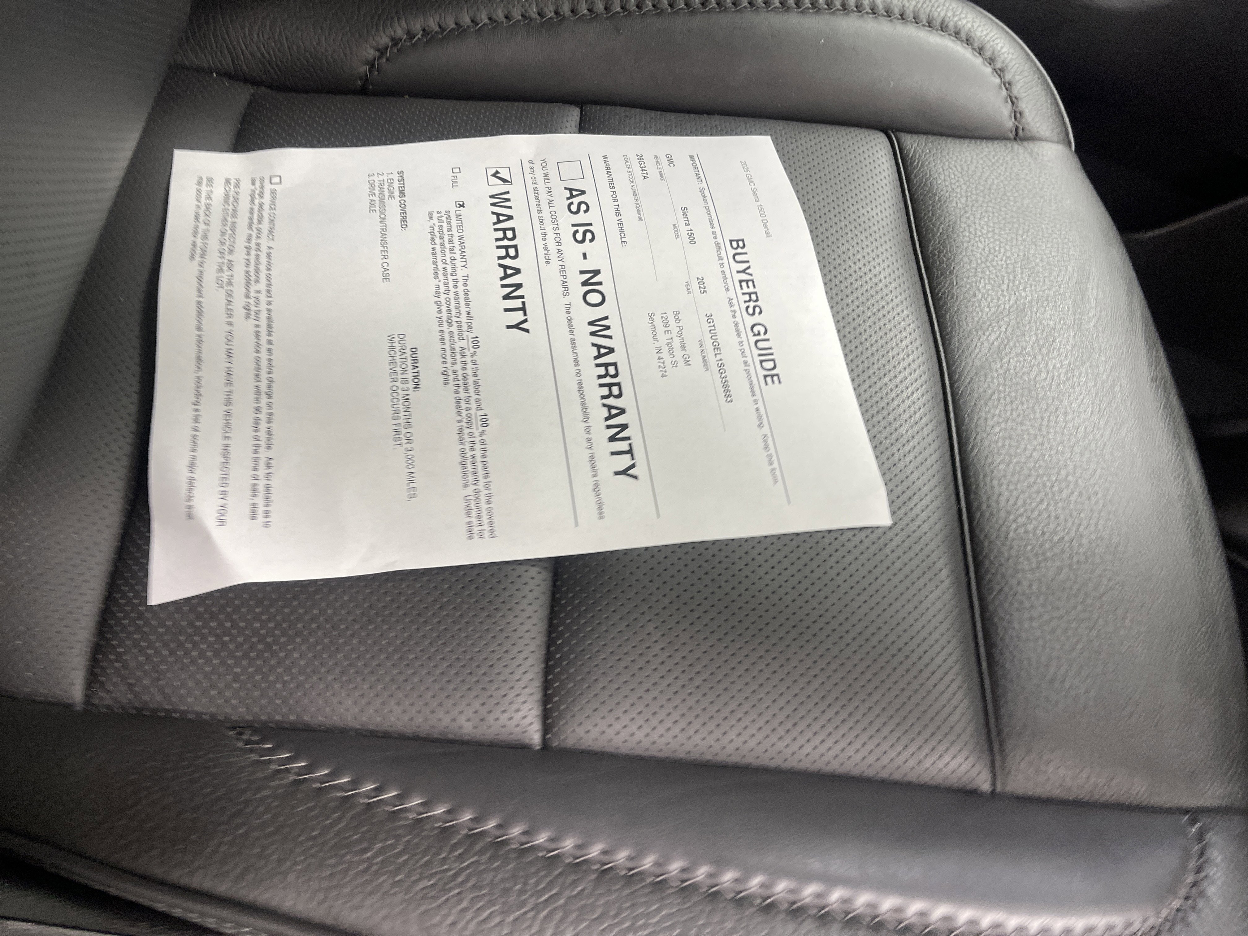 Used 2025 GMC Sierra 1500 Denali w/ Denali Reserve Package image 26