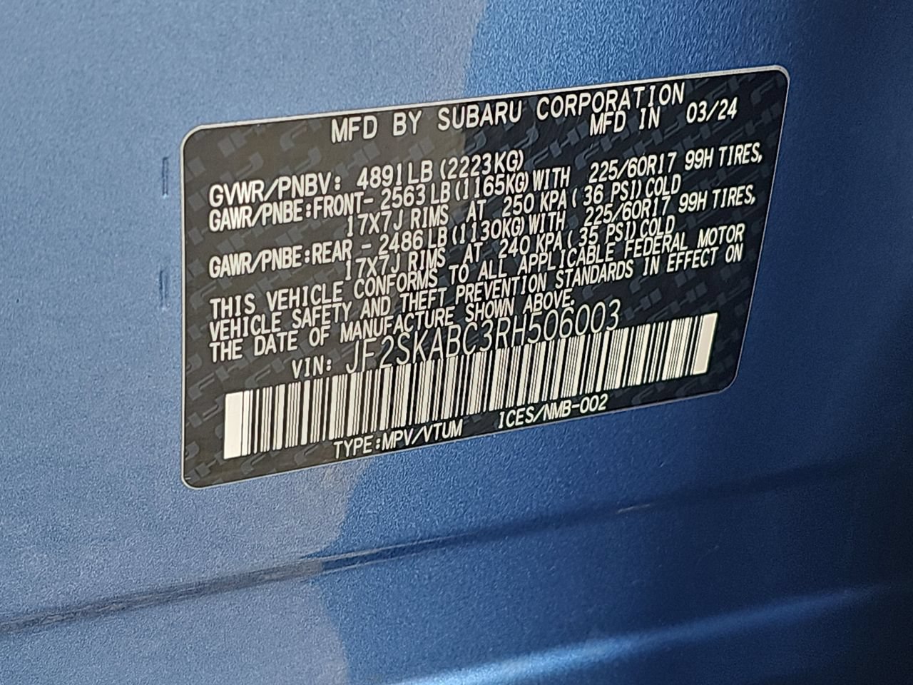 Certified 2024 Subaru Forester AWD/4WD image 41