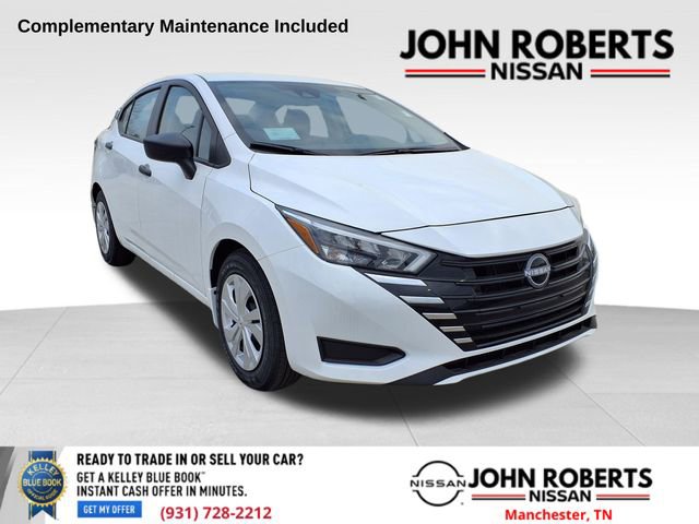 Used 2025 Nissan Versa S w/ Trunk Package FWD image 1