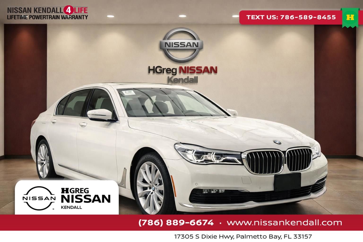 Used 2018 BMW 740i xDrive AWD/4WD image 1