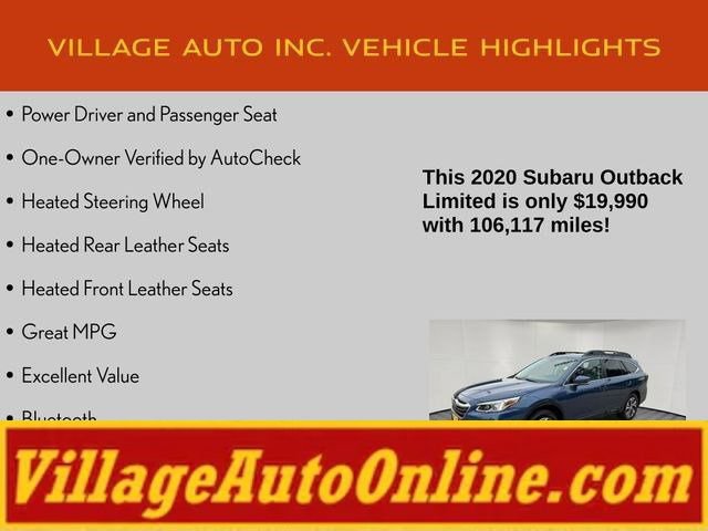 Used 2020 Subaru Outback Limited AWD/4WD image 16