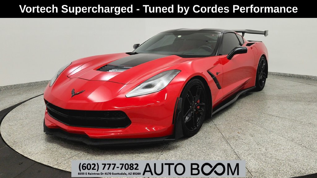 Used 2016 Chevrolet Corvette Stingray Coupe w/ 2LT Preferred Equipment Group RWD image 1