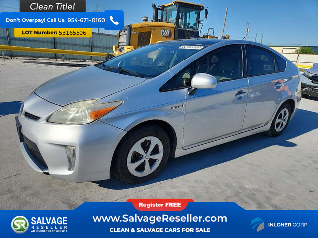 Used 2013 Toyota Prius Three w/ Solar Roof Pkg FWD image 1