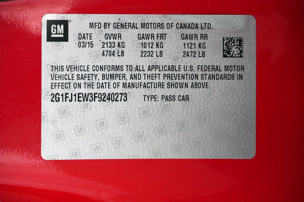 Used 2015 Chevrolet Camaro SS w/ RS Package RWD image 40