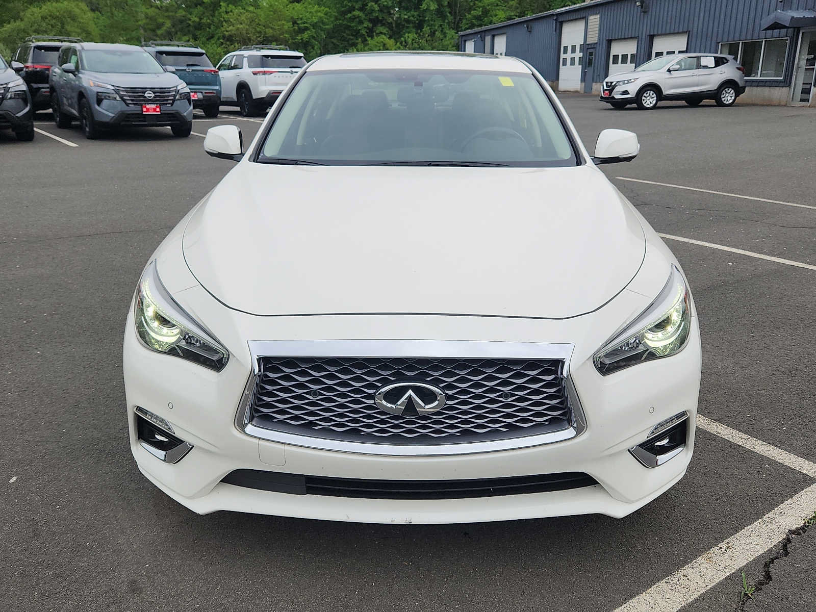 Used 2023 INFINITI Q50 Luxe w/ Cargo Package AWD/4WD image 2