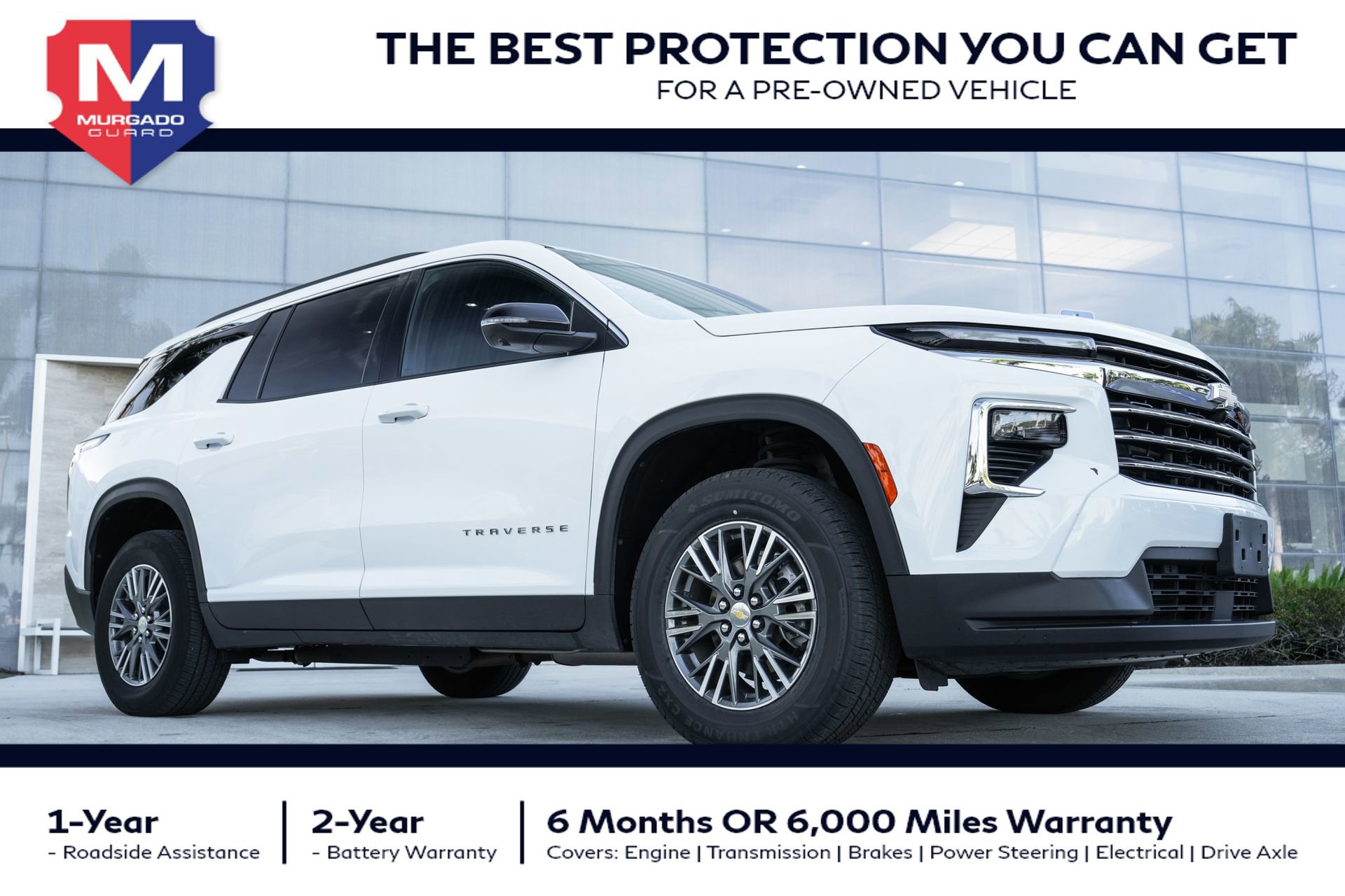 Used 2024 Chevrolet Traverse LT image 1