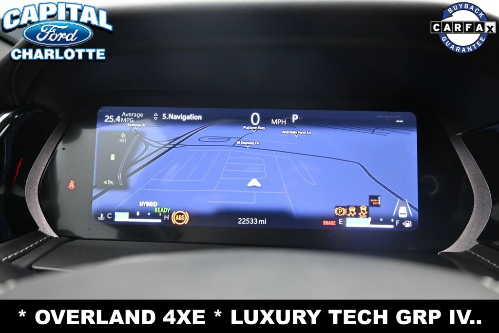 Used 2022 Jeep Grand Cherokee Overland w/ Advanced Protech Group III AWD/4WD image 13