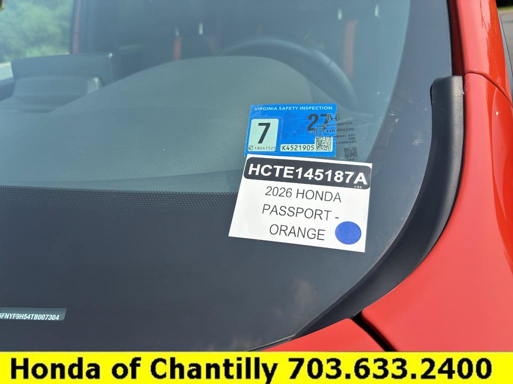 Certified 2026 Honda Passport TrailSport image 37