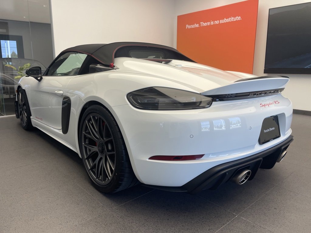 New 2025 Porsche 718 Boxster Spyder RS image 3