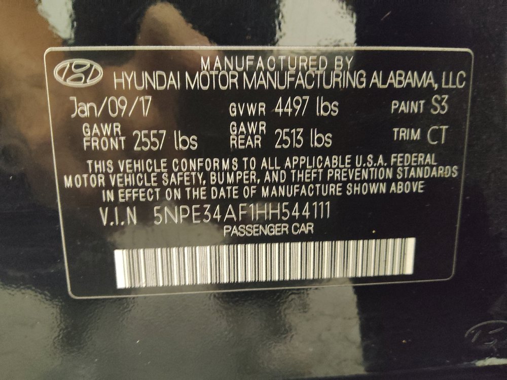 Used 2017 Hyundai Sonata Sport w/ Value Edition Package 02 FWD image 33