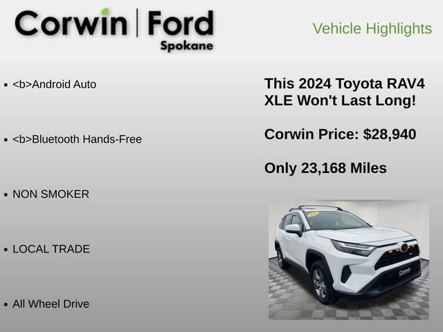 Used 2024 Toyota RAV4 XLE image 12