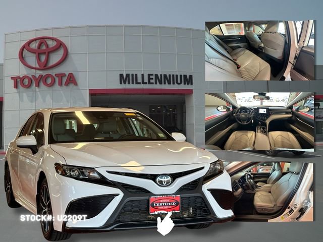 Used 2021 Toyota Camry SE FWD image 1