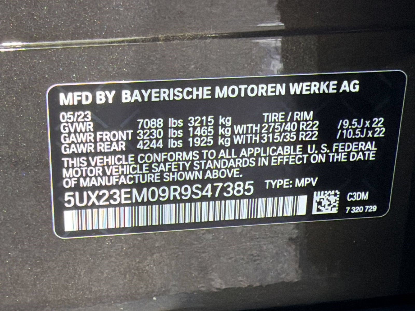 Certified 2024 BMW X7 xDrive40i w/ M Sport Package AWD/4WD image 26