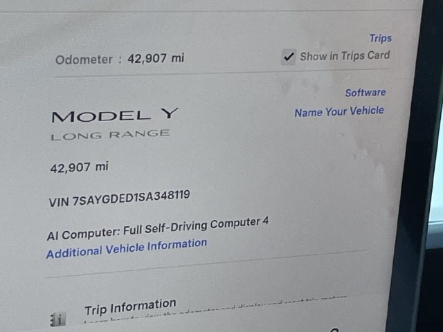 Used 2025 Tesla Model Y Long Range RWD image 14