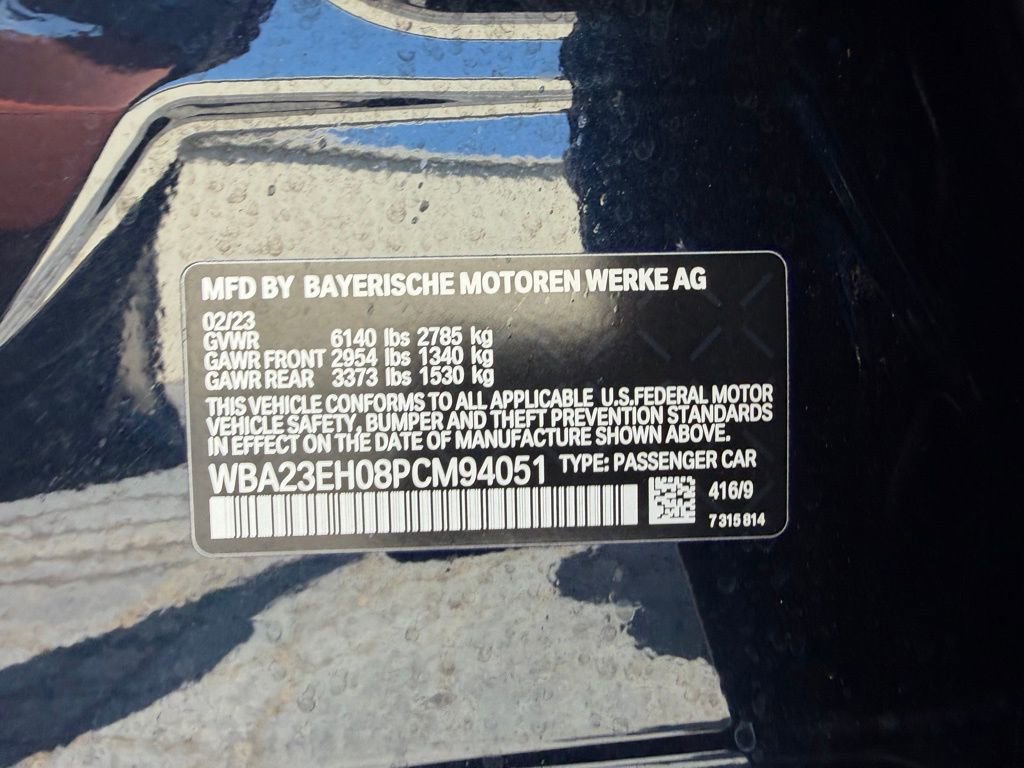 Used 2023 BMW 740i w/ Parking Assistance Package RWD image 39