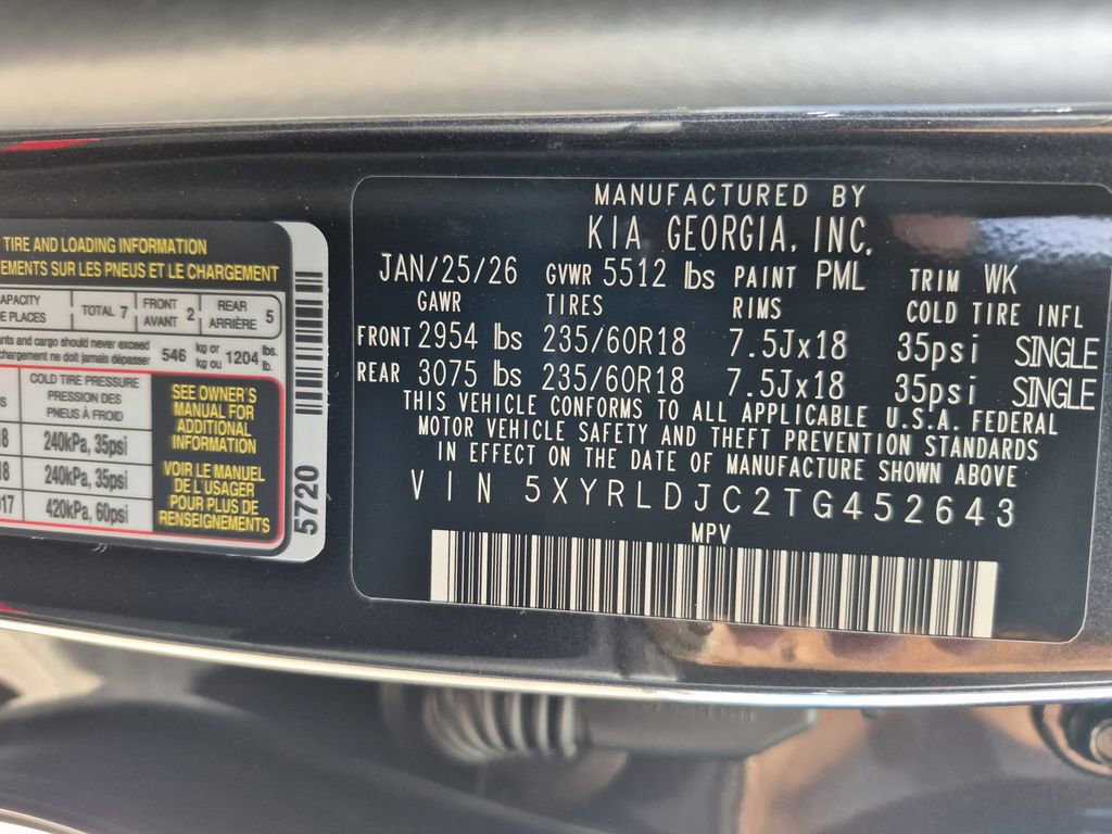 New 2026 Kia Sorento S image 24