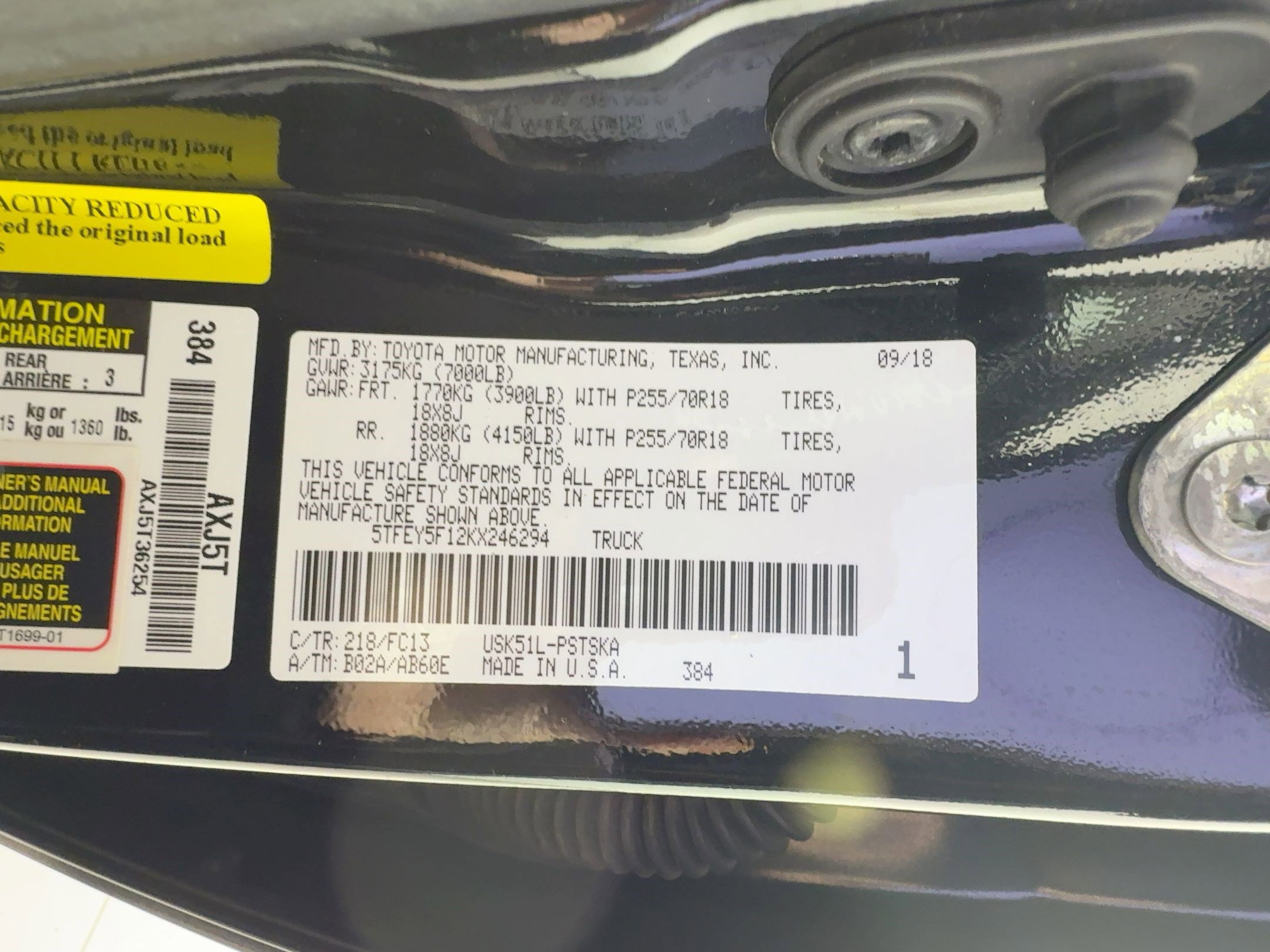 Used 2019 Toyota Tundra SR5 w/ SR5 Upgrade Package image 20