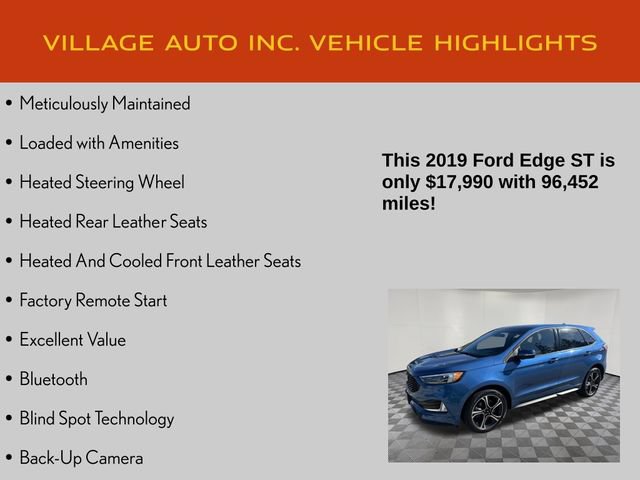 Used 2019 Ford Edge ST w/ Equipment Group 401A AWD/4WD image 14