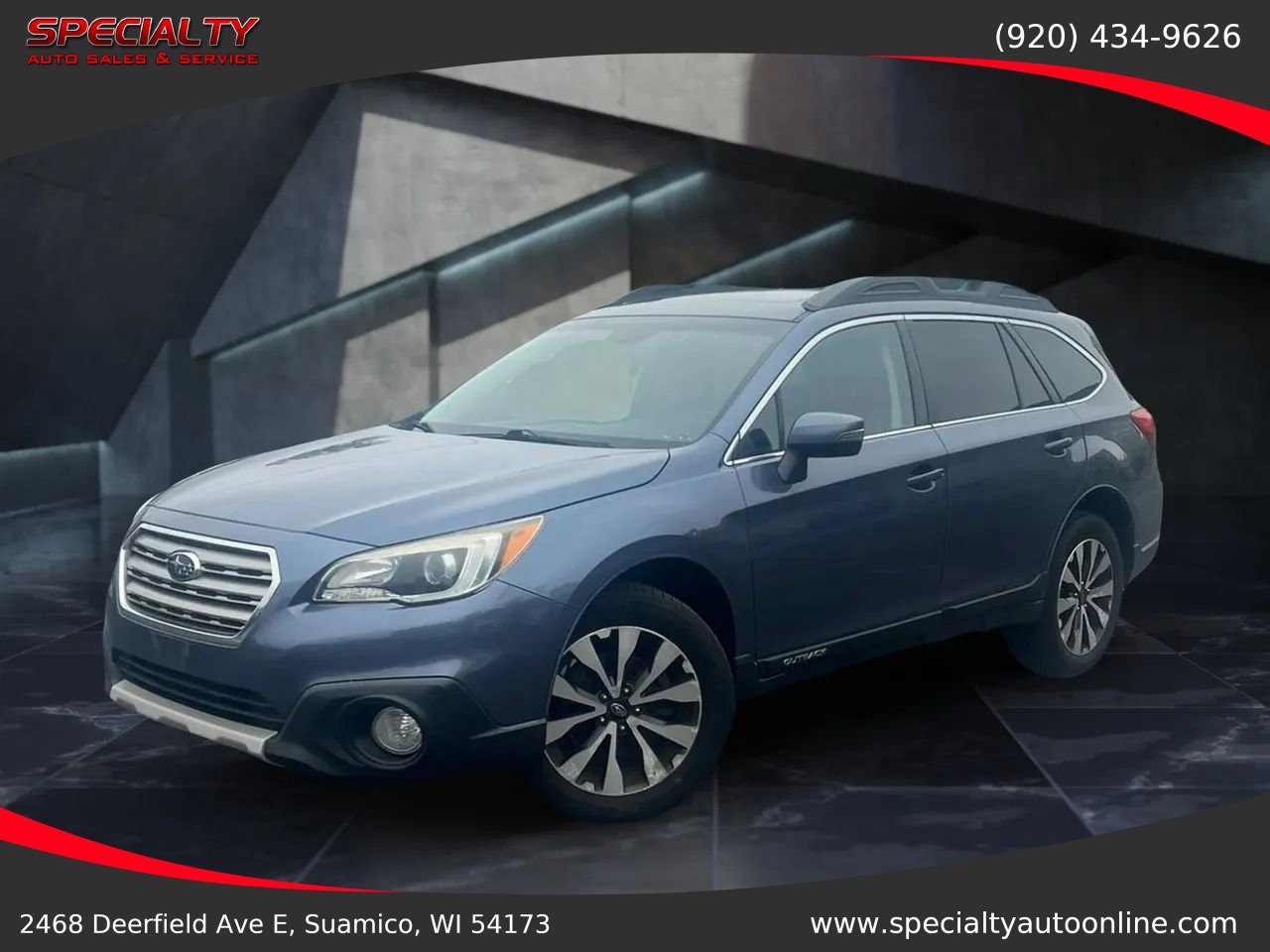 Used 2015 Subaru Outback 2.5i Limited AWD/4WD image 1