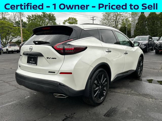 Certified 2023 Nissan Murano SV w/ SV Midnight Edition Package AWD/4WD image 2