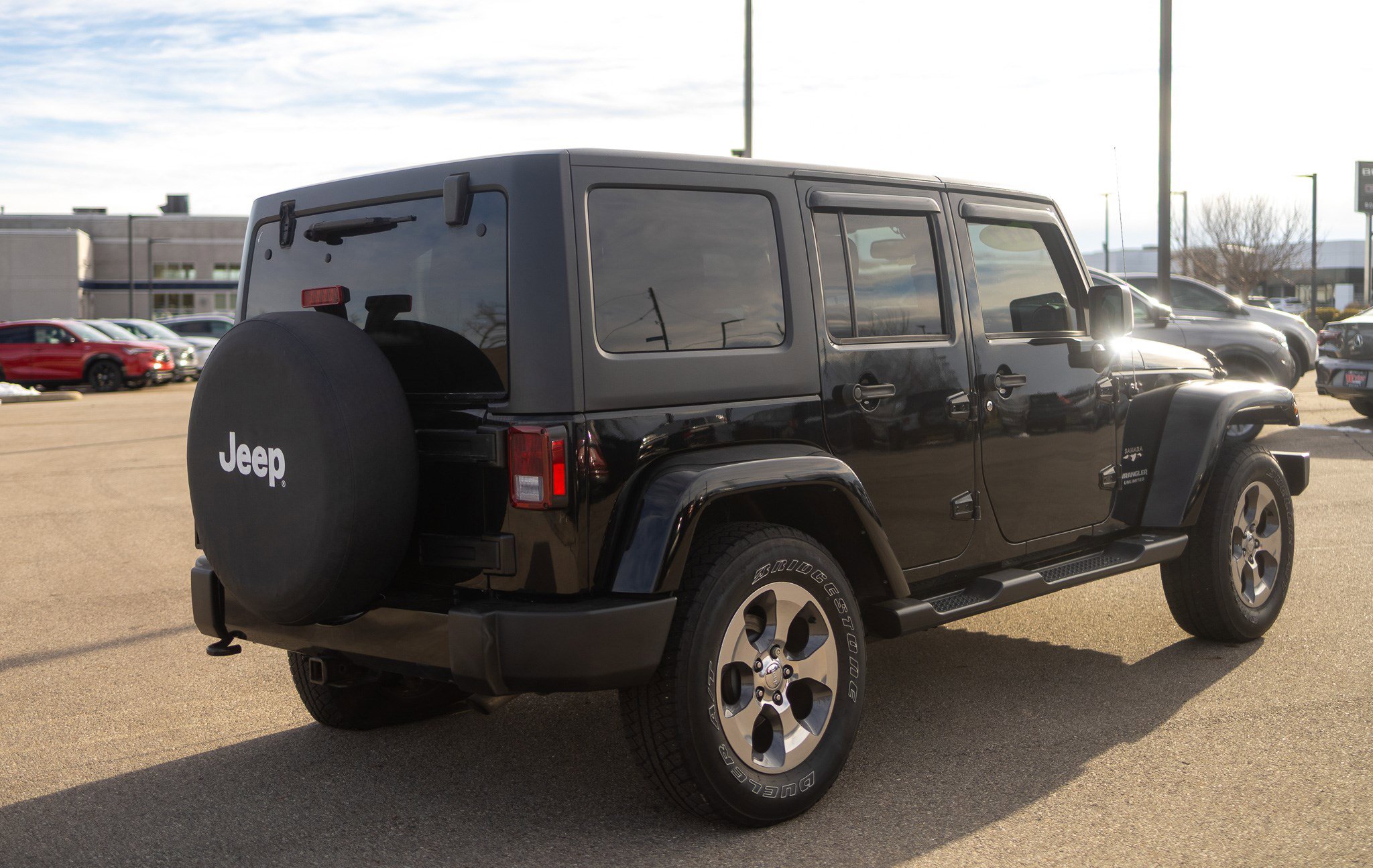 Used 2017 Jeep Wrangler Unlimited Sahara w/ Connectivity Group image 3