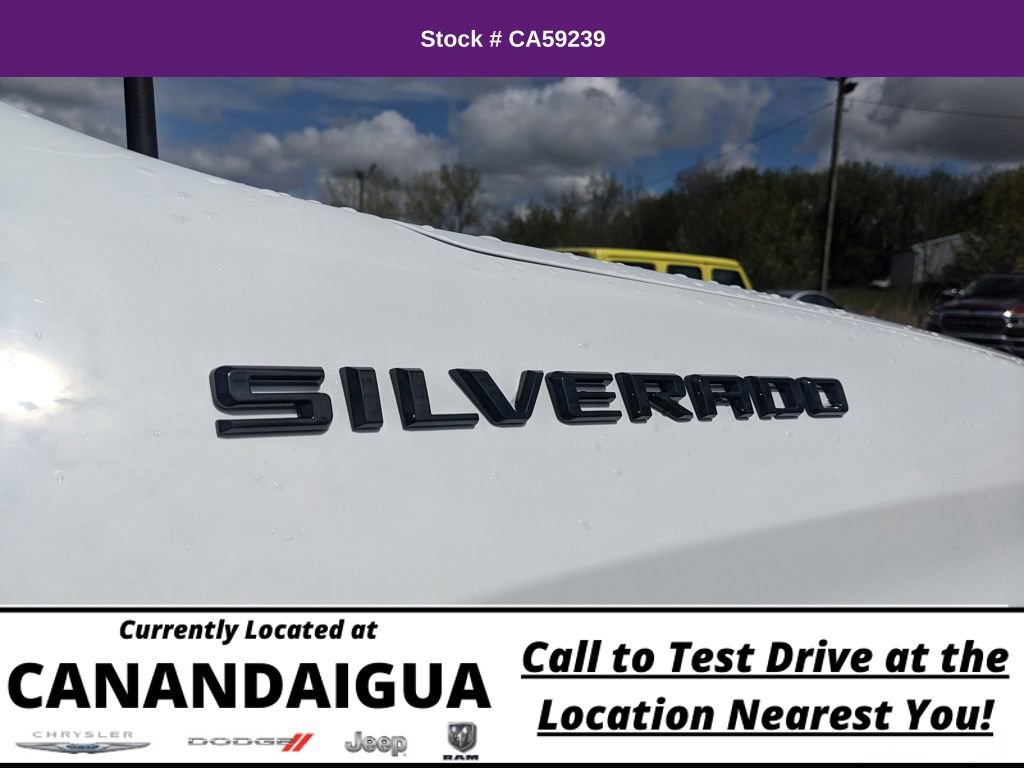 Used 2023 Chevrolet Silverado 1500 Custom w/ LPO, Dark Essentials Package AWD/4WD image 24