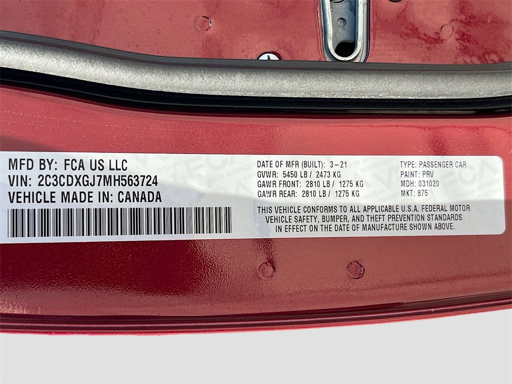 Used 2021 Dodge Charger Scat Pack w/ Daytona Edition Group image 32