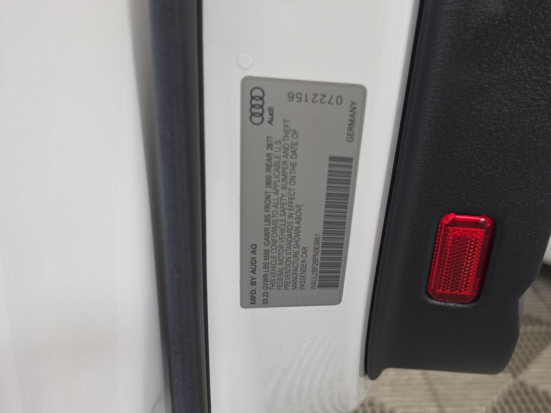Used 2023 Audi A6 Premium Plus w/ Premium Plus Package AWD/4WD image 51
