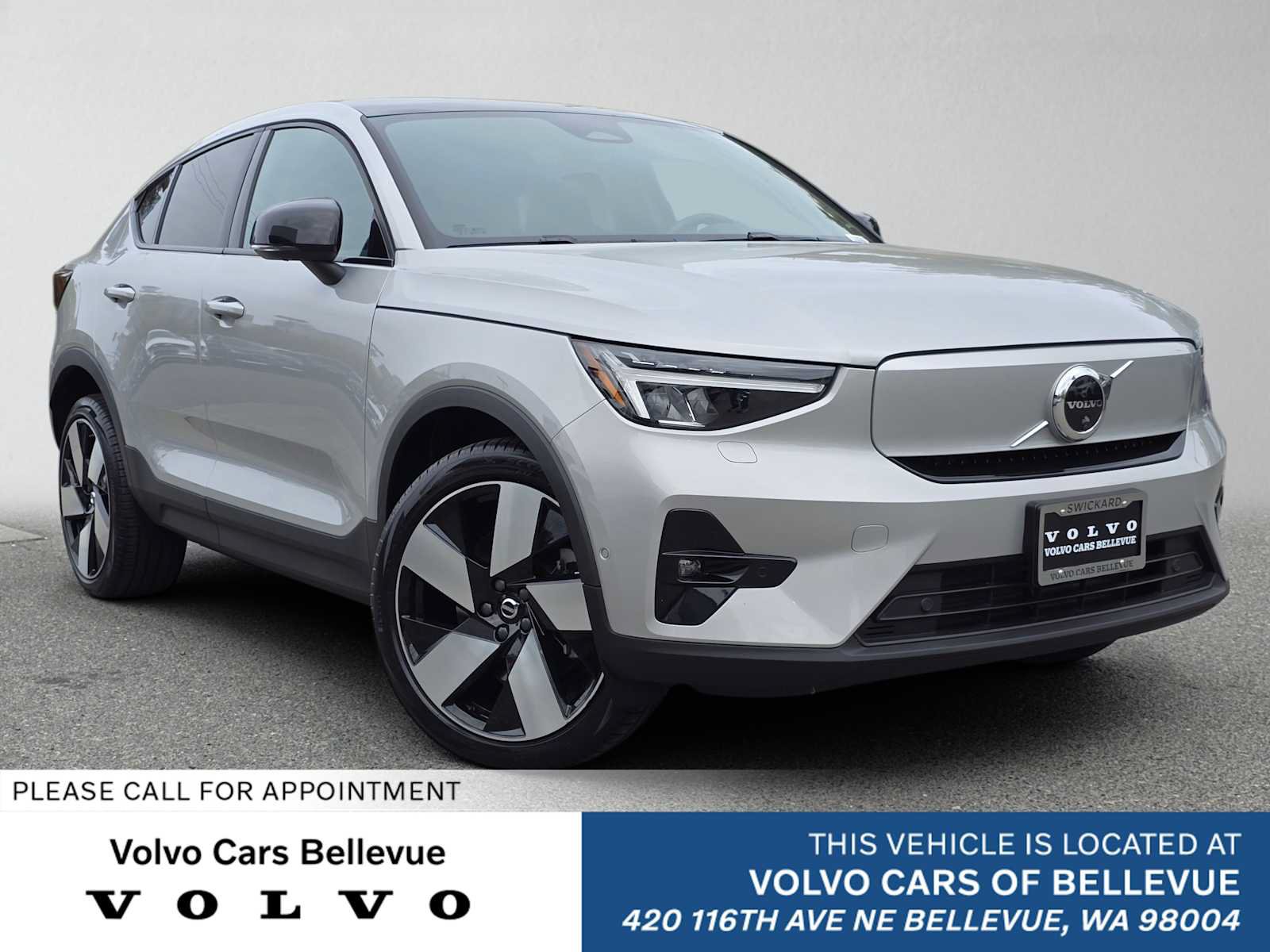 Certified 2023 Volvo C40 P8 Recharge Plus w/ Climate Package