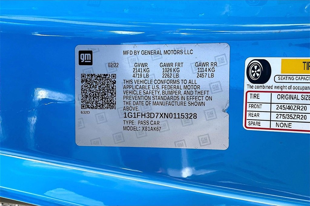 Used 2022 Chevrolet Camaro SS image 14