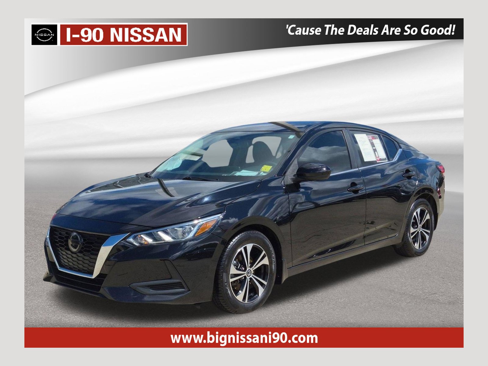 Certified 2021 Nissan Sentra SV FWD image 1