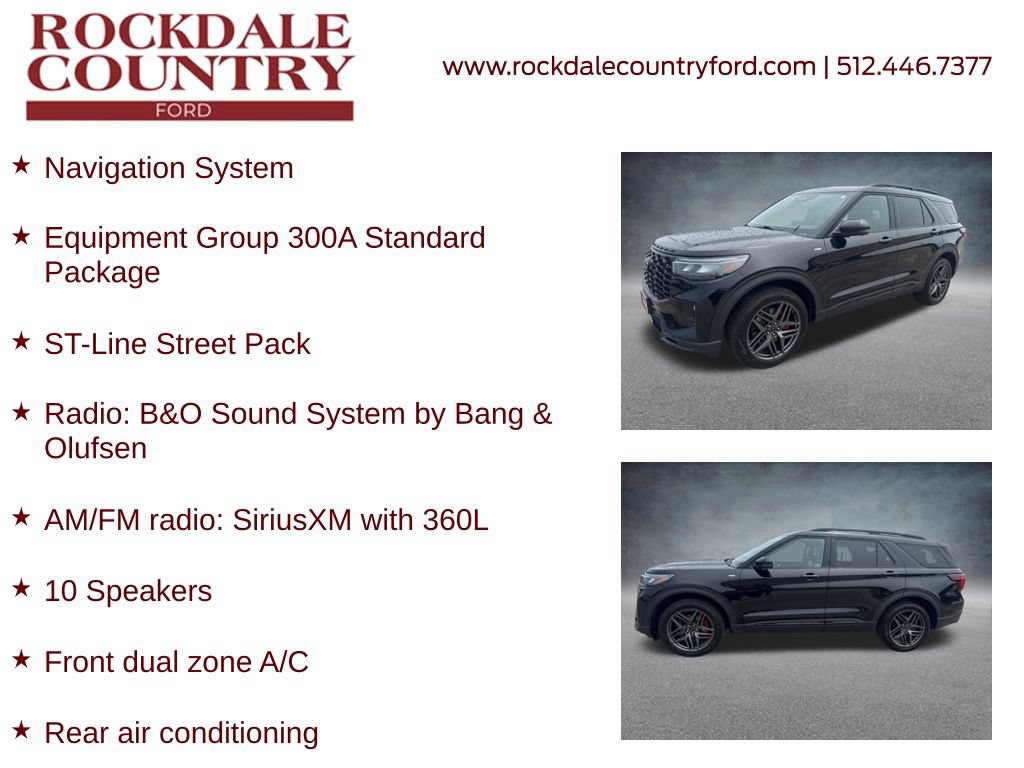 Used 2025 Ford Explorer ST-Line w/ ST-Line Street Pack AWD/4WD image 7