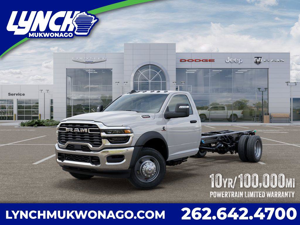 New 2026 RAM 5500 Tradesman w/ Chrome Appearance Group