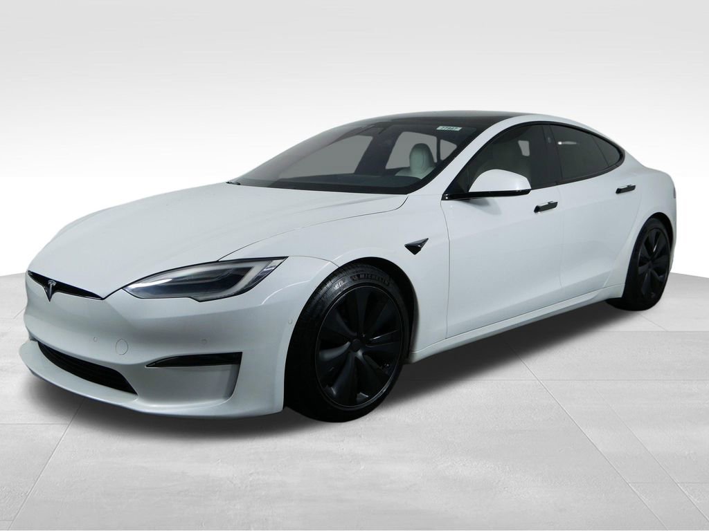 Used 2021 Tesla Model S Plaid AWD/4WD image 4