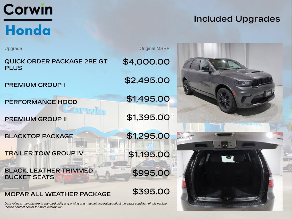 Used 2021 Dodge Durango GT AWD/4WD image 4