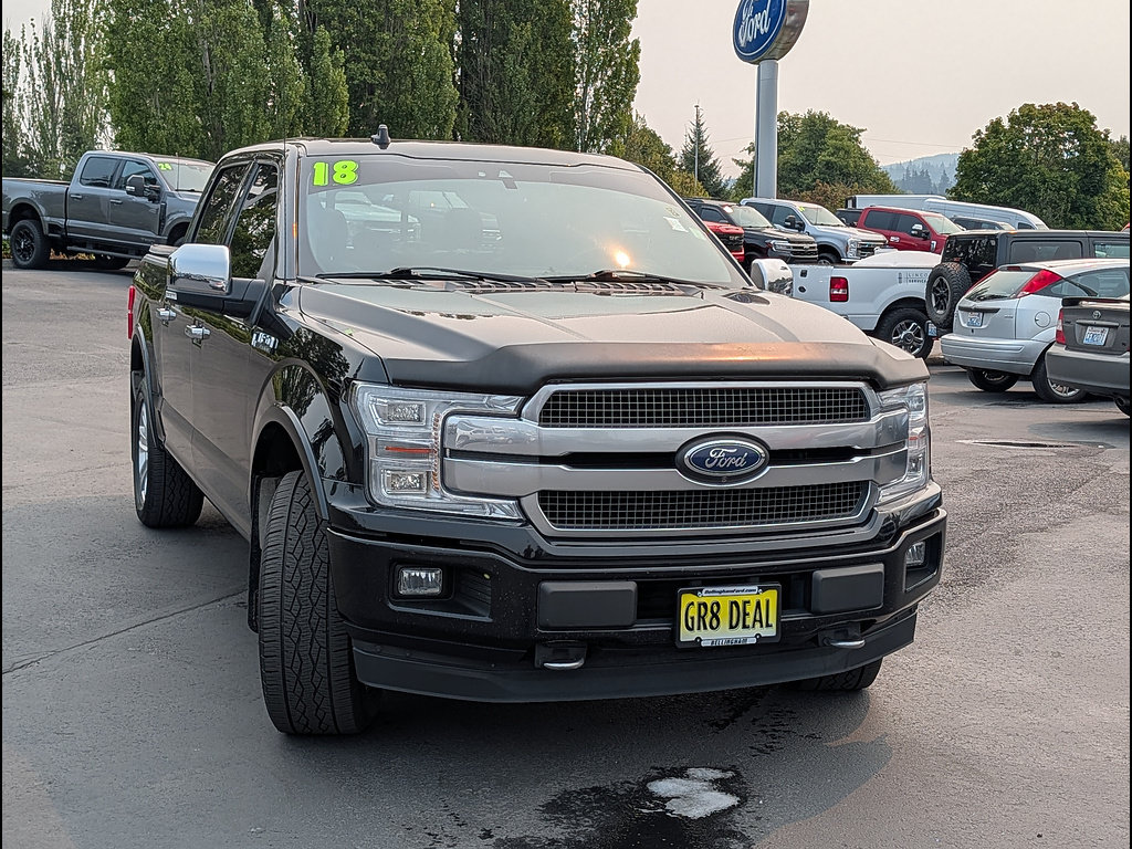 Used 2018 Ford F150 Platinum w/ Technology Package AWD/4WD image 5