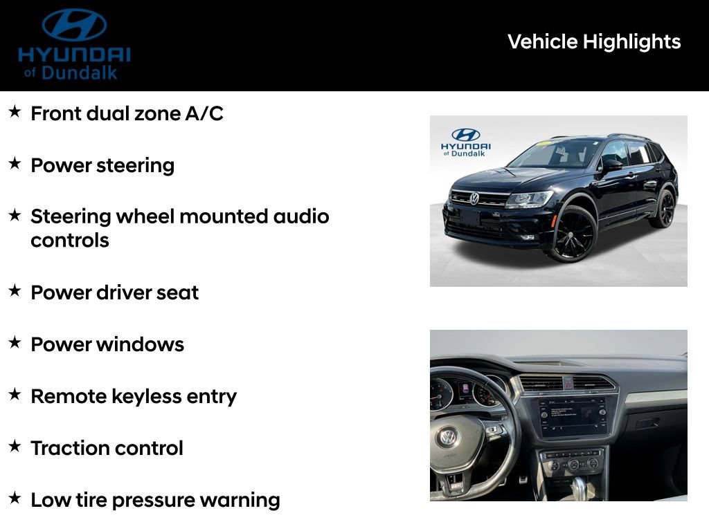 Used 2021 Volkswagen Tiguan SEL AWD/4WD image 45