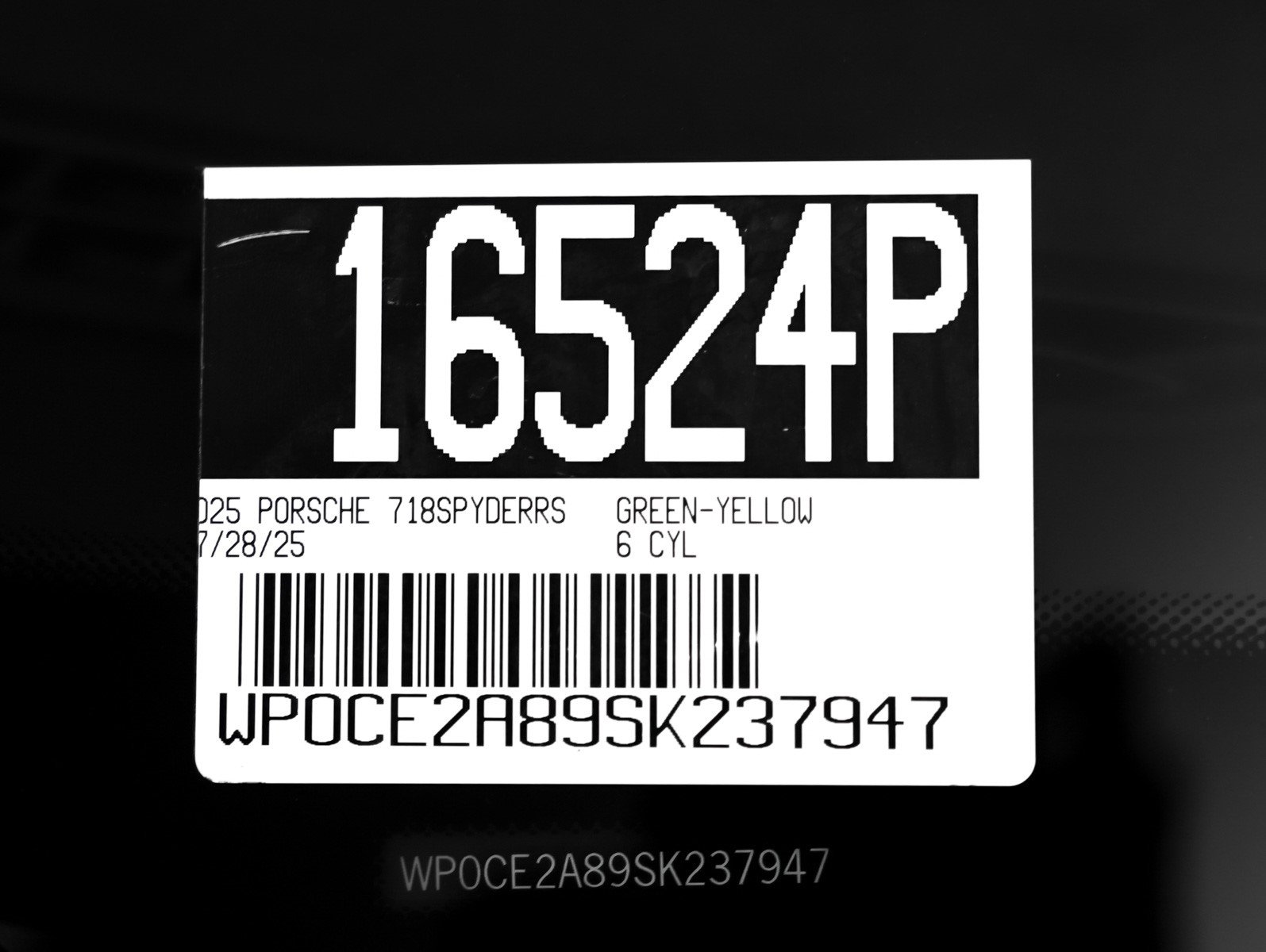 Used 2025 Porsche 718 Boxster Spyder RS image 32