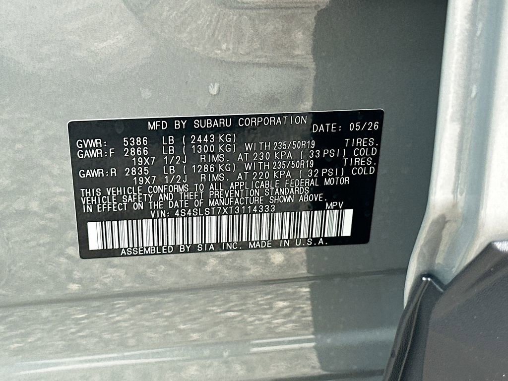 New 2026 Subaru Forester Touring AWD/4WD image 32