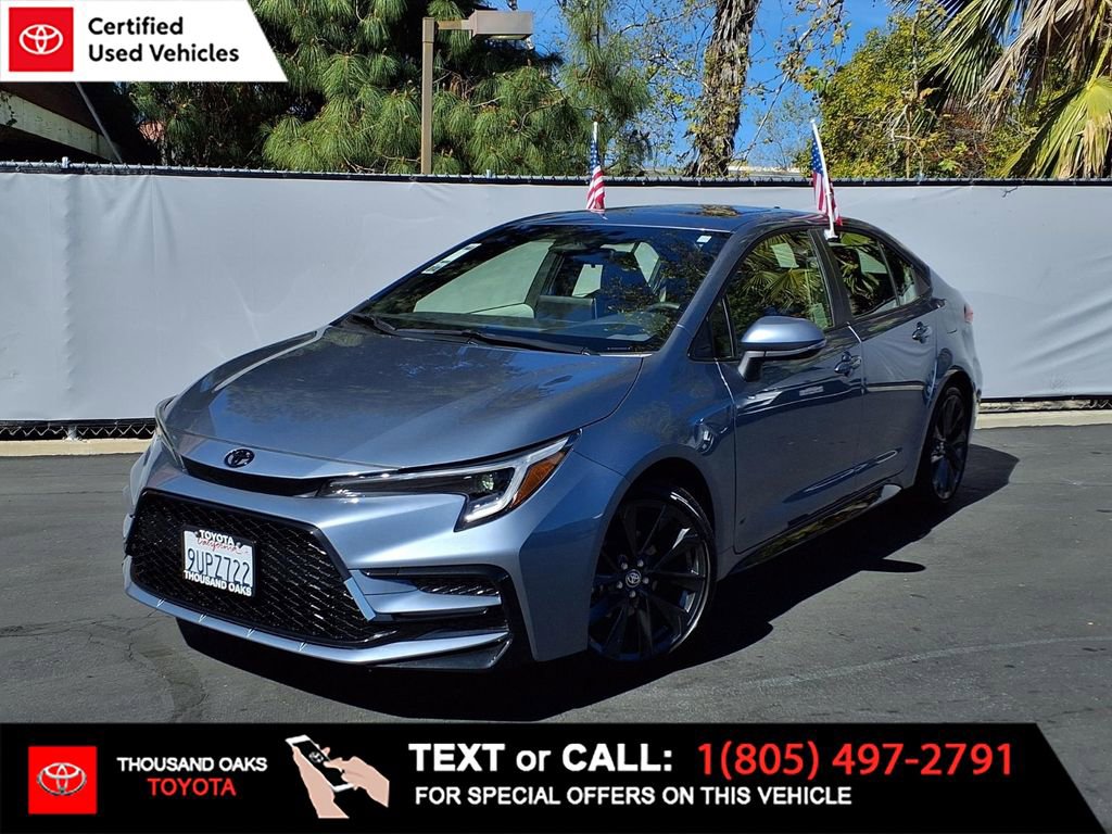 Certified 2025 Toyota Corolla SE w/ SE Premium Package