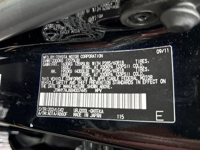 Used 2011 Toyota Land Cruiser w/ Upgrade Pkg image 38