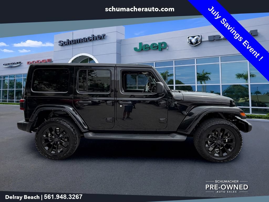 Used 2021 Jeep Wrangler Unlimited Sahara AWD/4WD image 8