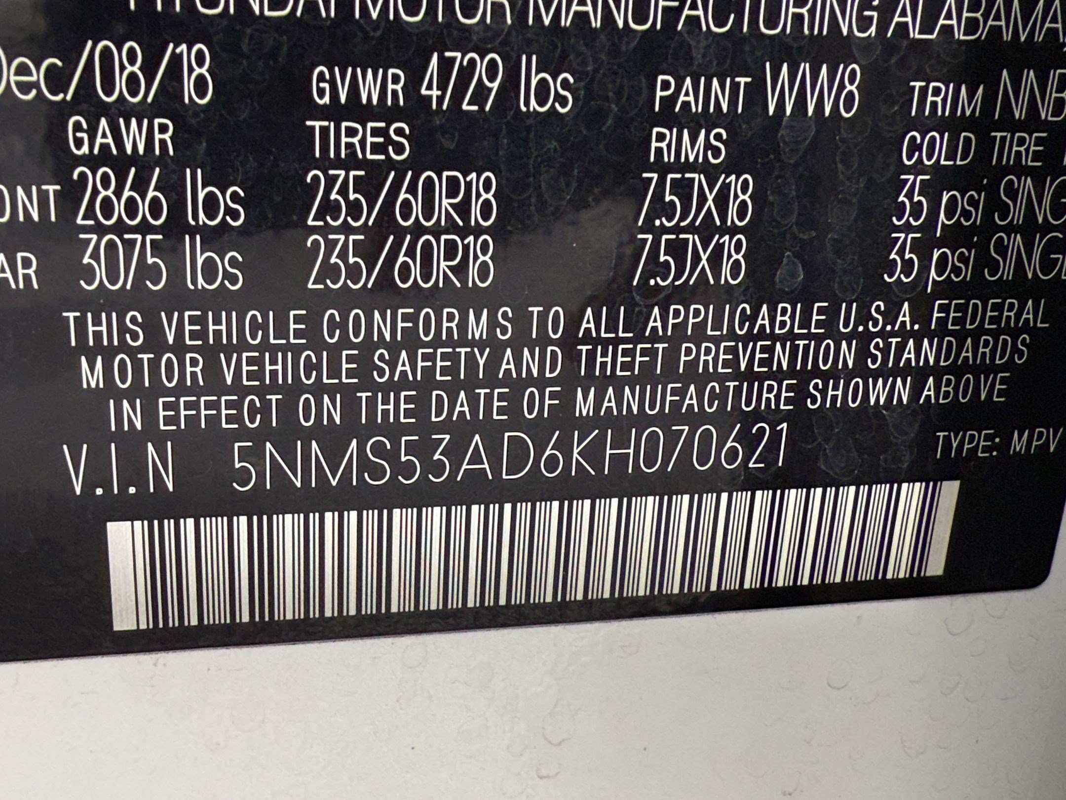Used 2019 Hyundai Santa Fe Limited FWD image 23