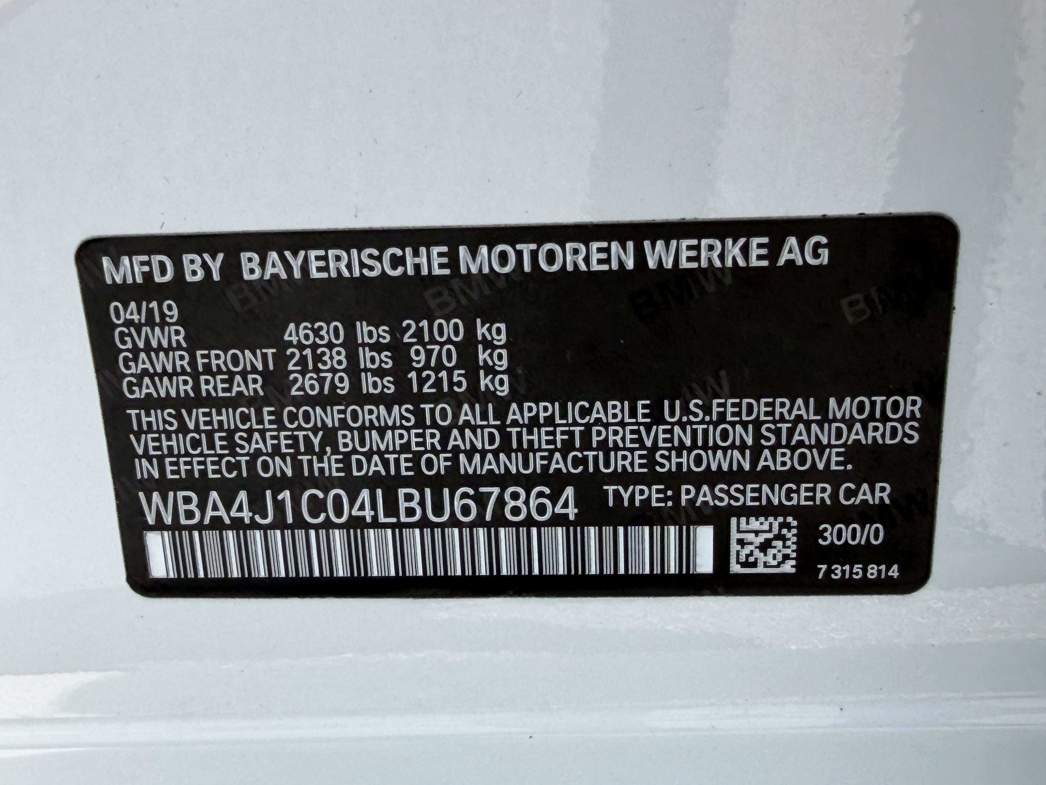 Used 2020 BMW 430i Gran Coupe w/ Convenience Package RWD image 40